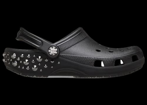 Crocs Classic Studded Clog Black