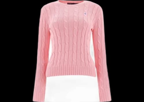 Polo Ralph Lauren Julianna Long Sleeve Pullover Carmel Pink