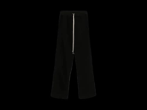 Rick Owens DRKSHDW Fleece Pusher Pants Black