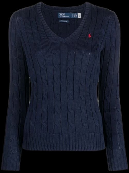 Polo Ralph Lauren Pima Cotton Kimberly LS Pullover Hunter Navy