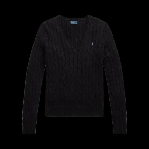 Polo Ralph Lauren Kimberly Long-Sleeve Pullover 'Black'