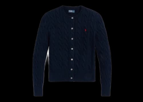 Polo Ralph Lauren Long Sleeve Cardigan Hunter Navy