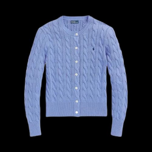 Polo Ralph Lauren Long-Sleeve Cardigan 'New Litchfield Blue'