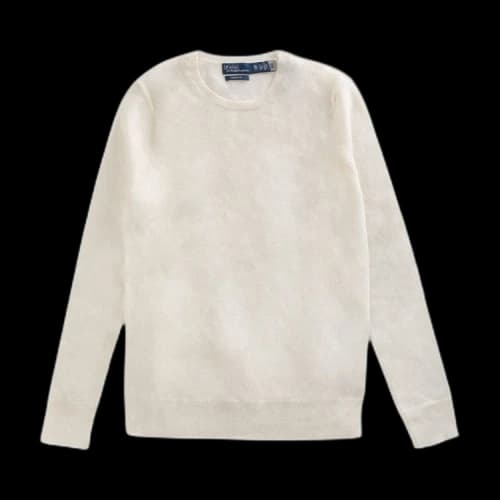 Polo Ralph Lauren Cashmere Long-Sleeve Pullover 'Cream'