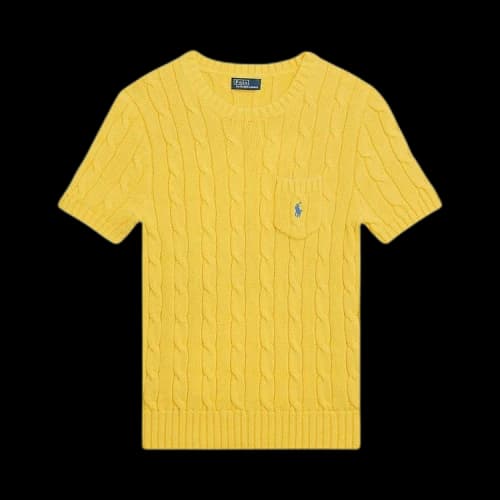 Polo Ralph Lauren Short-Sleeve Pullover T-Shirt 'Yellow'