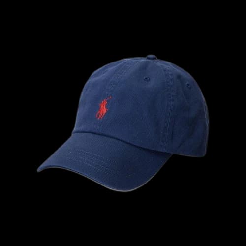 Polo Ralph Lauren Pony Logo Embroidered Cap 'Newport Navy/Red'