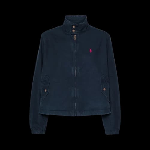 Polo Ralph Lauren Canvas Windbreaker Jacket 'Navy'