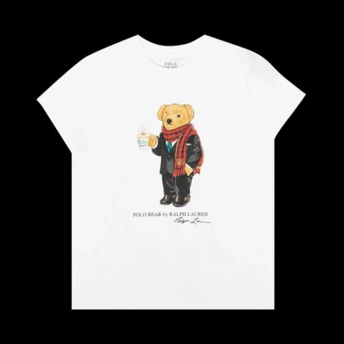Polo Ralph Lauren Cocoa Bear T 'White'