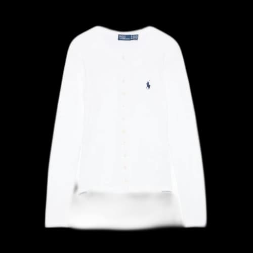 Polo Ralph Lauren Long-Sleeve Cardigan 'White'