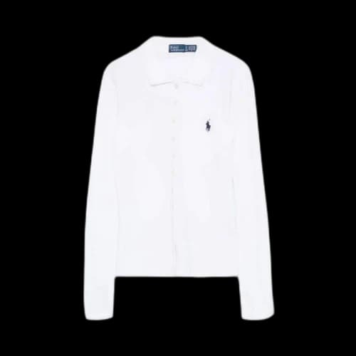 Polo Ralph Lauren Long-Sleeve Polo Shirt 'White'
