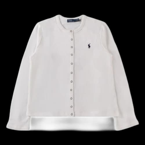 Polo Ralph Lauren Long-Sleeve Cardigan 'White'