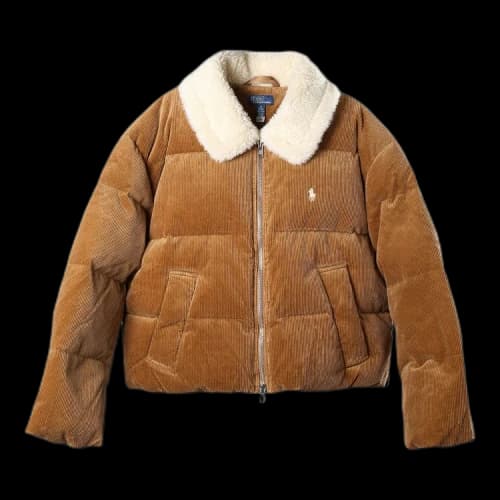 Polo Ralph Lauren Corduroy Cord Insulated Jacket 'Camel'