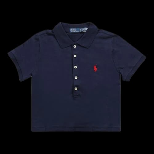 Polo Ralph Lauren Knit Collar Polo Shirt 'Newport Navy'