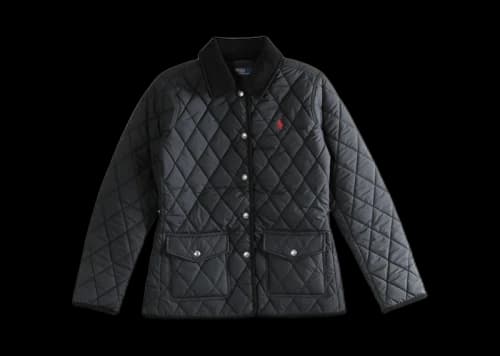 Polo Ralph Lauren Poly Woven Coat Polo Shirt Polo Black