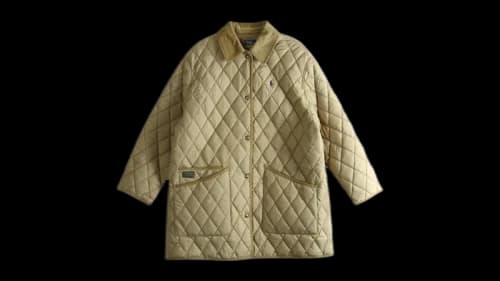 Polo Ralph Lauren Women's Poly Woven Coat Khaki
