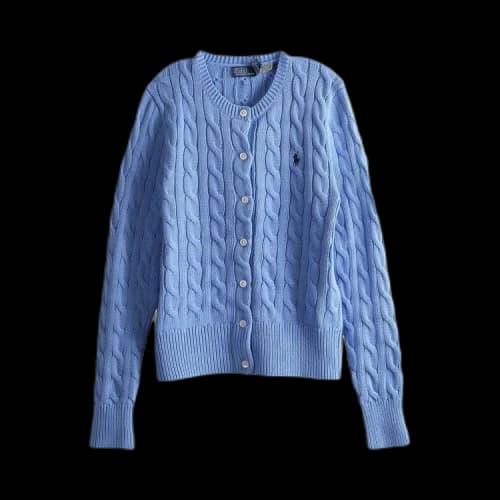 Polo Ralph Lauren Long-Sleeve Cardigan 'New Litchfield Blue'