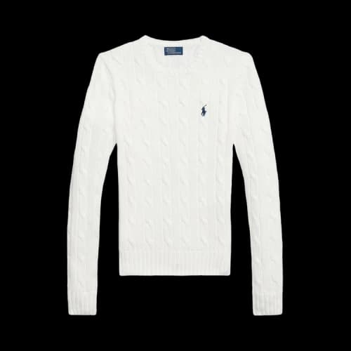 Polo Ralph Lauren Pima Cotton Julianna Long-Sleeve Pullover 'White'