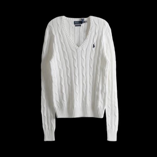 Polo Ralph Lauren Long-Sleeve Pullover 'White'