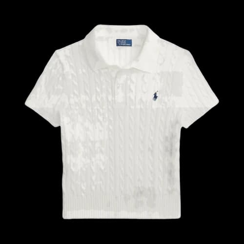 Polo Ralph Lauren Short-Sleeve Pullover Sweater 'White'