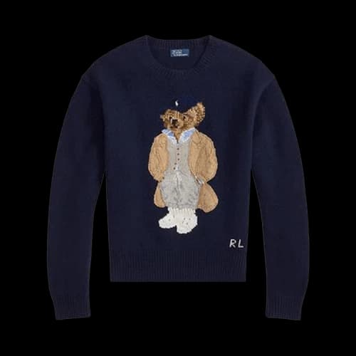 Polo Ralph Lauren Long Sleeve Crew Neck Pullover Sweater 'Hunter Navy'