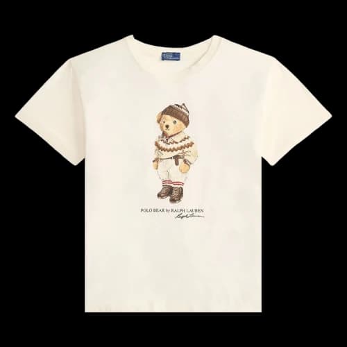 Polo Ralph Lauren Short-Sleeve Crew Neck T-Shirt 'Warm White'
