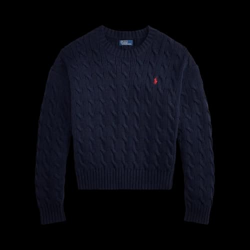 Polo Ralph Lauren Crew Pullover Sweater 'Hunter Navy'
