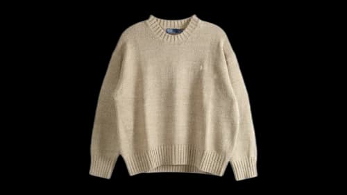 Polo Ralph Lauren Women's Cotton Sweater Pullover Khaki