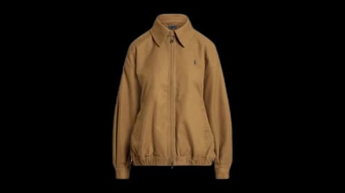 Polo Ralph Lauren Women's Woven Jacket Tan