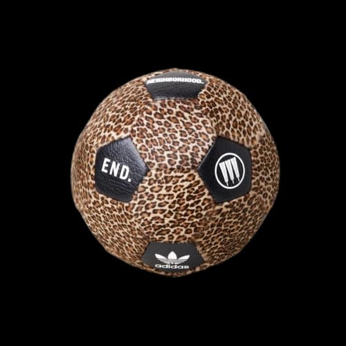 Neighborhood x END x adidas Away Soccer Ball Leopard