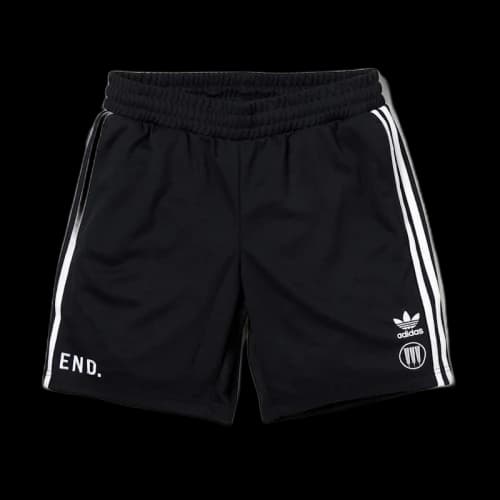 Neighborhood x END x adidas Team Shorts Black