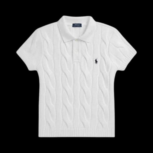 Polo Ralph Lauren Knit Polo 'White'