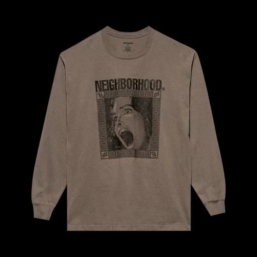 Neighborhood Street Cleaner Long-Sleeve Tee 'Grey'