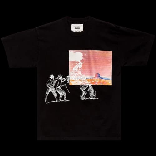 Neighborhood OOTD-1 T-Shirt 'Black'