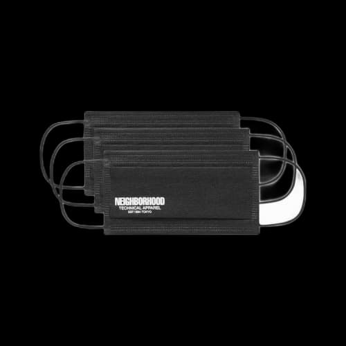 Neighborhood Face Mask (3 Pack) 'Black'