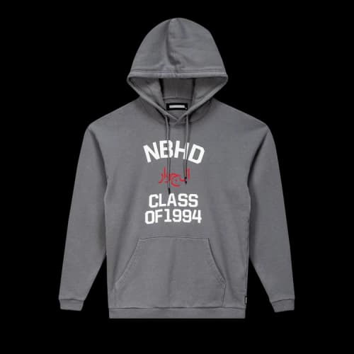 Neighborhood Loop Hooded Sweatshirt 'Grey'