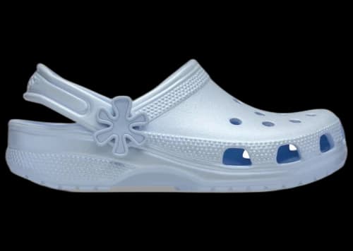 Crocs Classic Pearl Shine Clog Blue Frost (Kids)