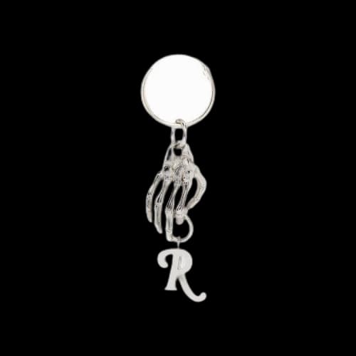 Raf Simons Skeleton Hand Single Earring 'Silver'