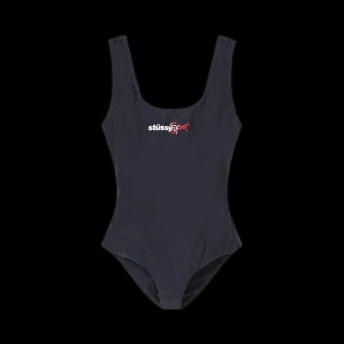 Stussy Sport One Piece Swimsuit 'Black'