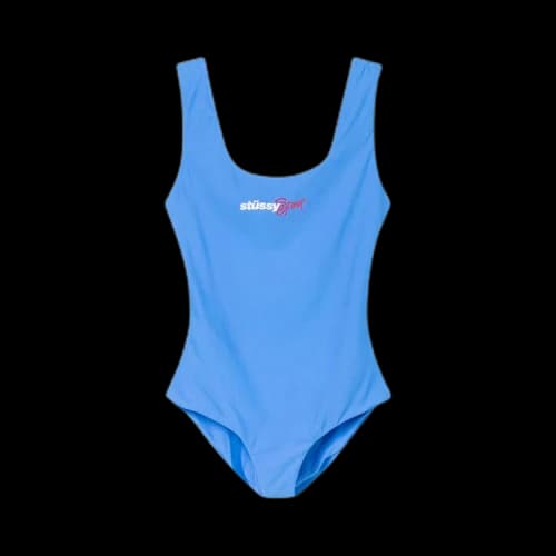 Stussy Sport One Piece Swimsuit 'Blue'