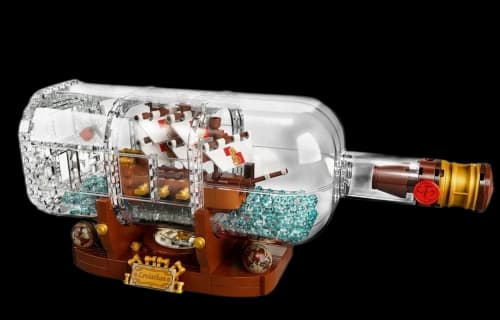 LEGO Ideas Ship in a Bottle Set 21313