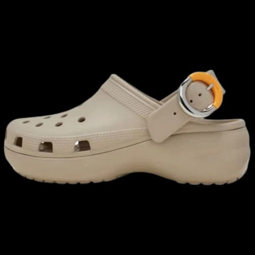 Crocs Classic Platform Clog Clogs Women's Beige