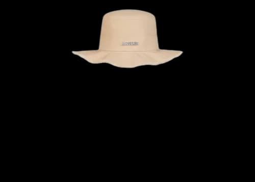 Jacquemus Le Bob Artichaut Large Brim Bucket Hat Beige