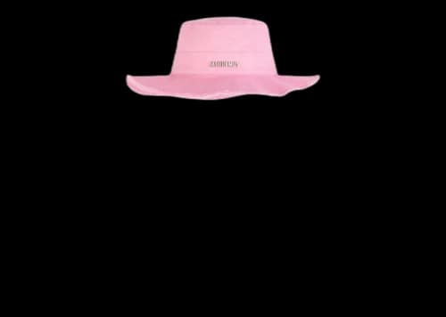 Jacquemus Le Bob Artichaut Large Brim Bucket Hat Light Pink