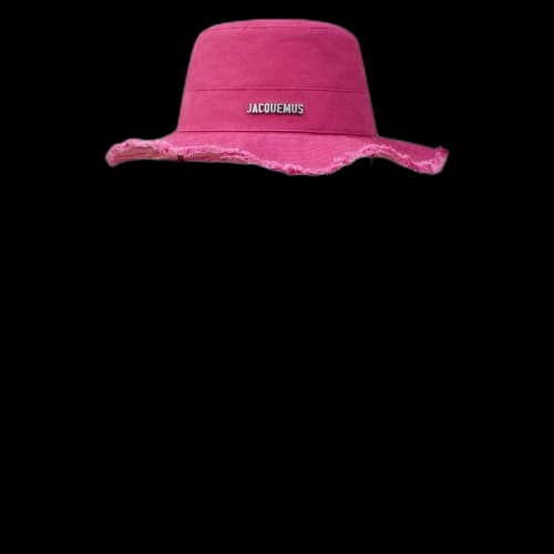 Jacquemus Le Bob Artichaut Large Brim Bucket Hat 'Purple'
