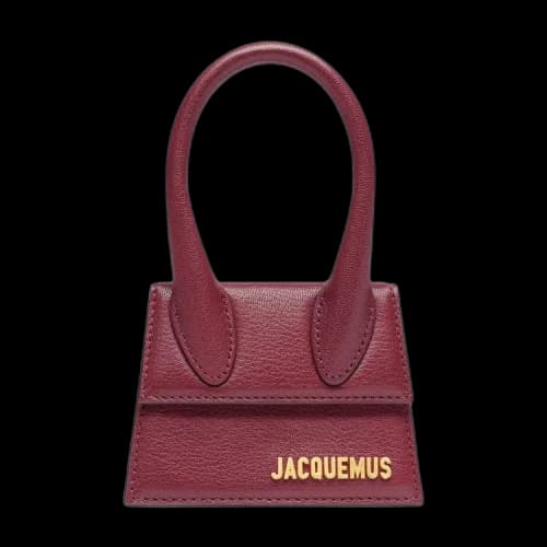Jacquemus Le Chiquito 'Dark Burgundy'