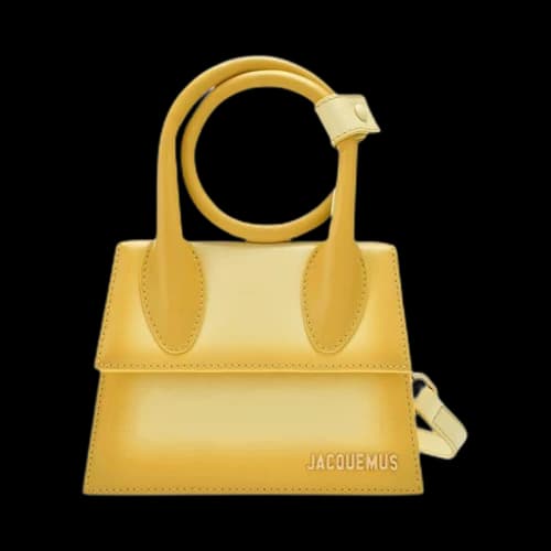 Jacquemus Le Chiquito Noeud Yellow