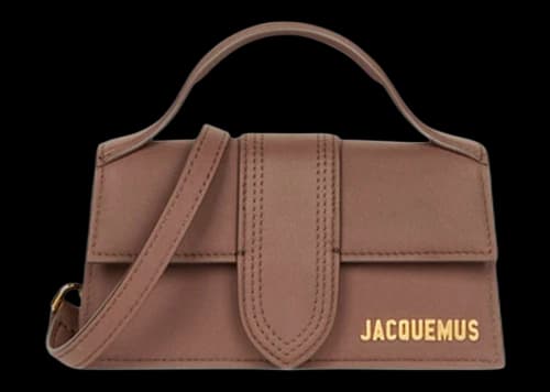 Jacquemus Le Bambino Mini Flap Bag Brown