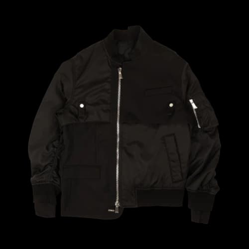 Dior x Sacai Zip Up Bomber 'Black'