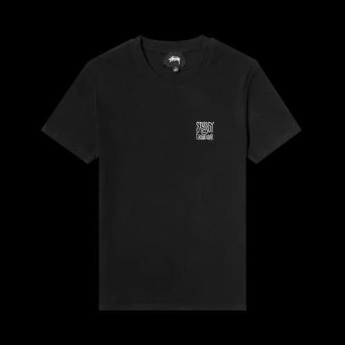 Stussy Classic Rib Tee 'Black'