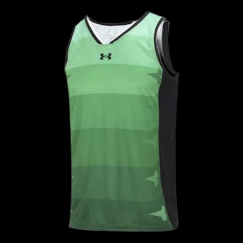 Under Armour Basketball Jerseys 'Green'